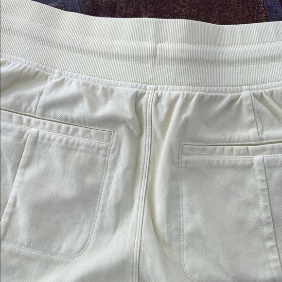 Athleta Yellow High Waisted Farallon Midi Short - Picture 12 of 16